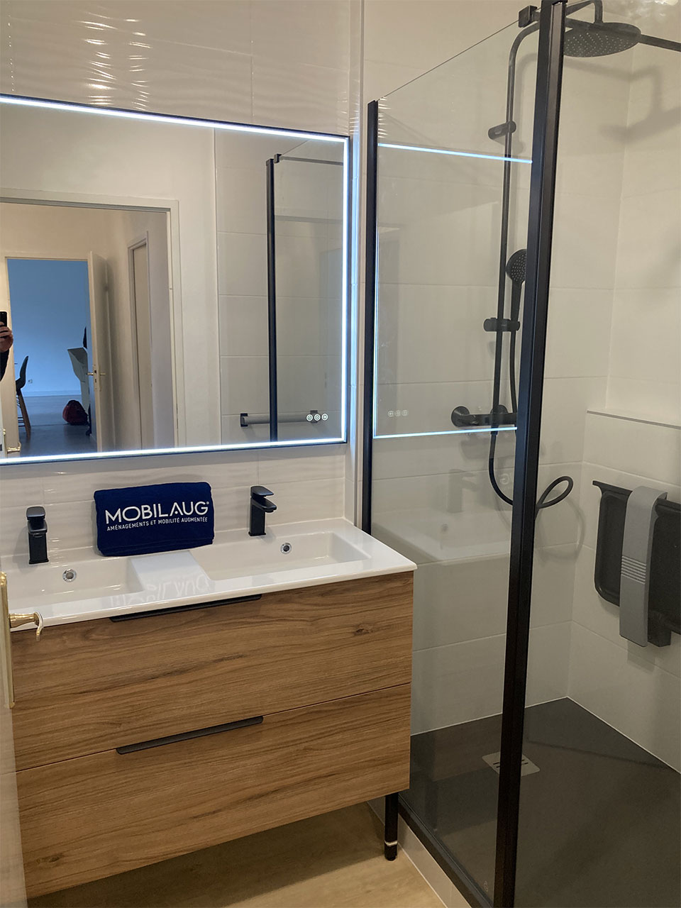 Rénovation et mise en accessibilité d’une salle de bain à Lyon